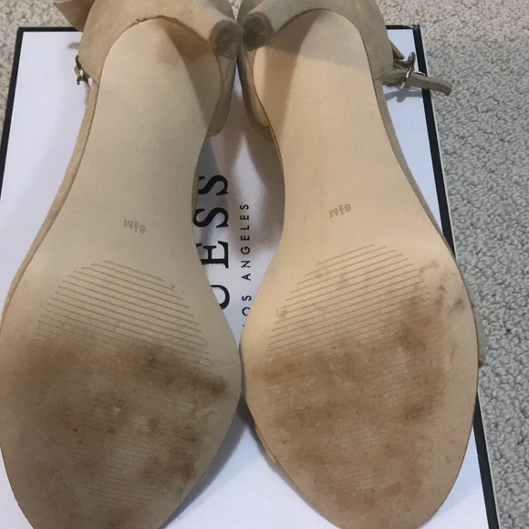 Guess Suede Nude Pumps - Picture 5 of 5